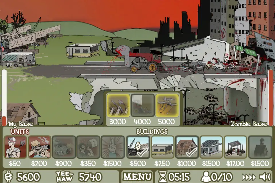 Zombie Trailer Park iPhone Screenshot 5