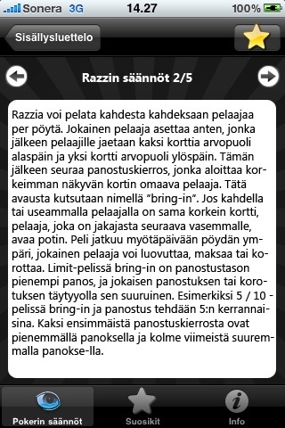 Screenshot 4 of Pokerin säännöt App