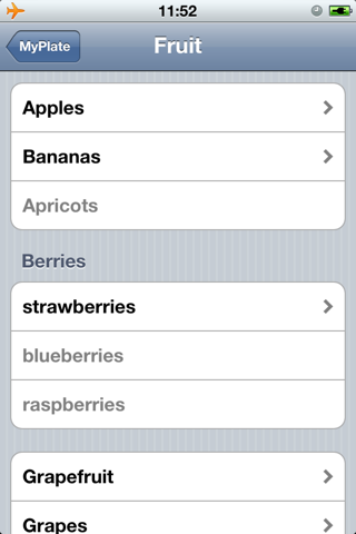 Screenshot #2 pour MyPlate