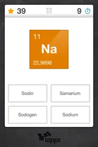 Elements - Periodic Table Element Quiz screenshot #3 for iPhone