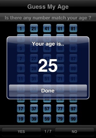 How to cancel & delete Guess My Age  Math Magic from iphone & ipad 1