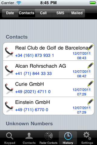 Quickdial Free screenshot 4