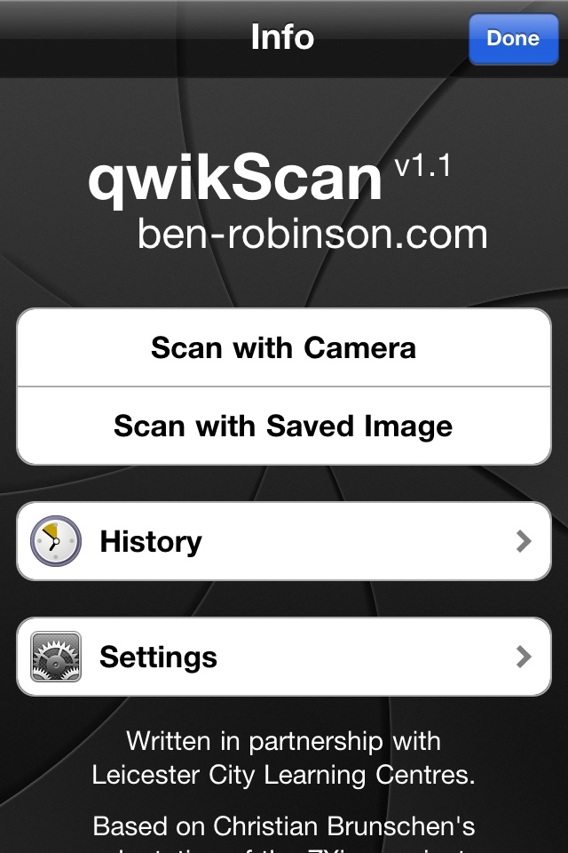 qwikScan - QR Code Reader screenshot 2