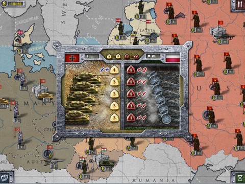 Screenshot #5 pour European War 2 Lite for iPad