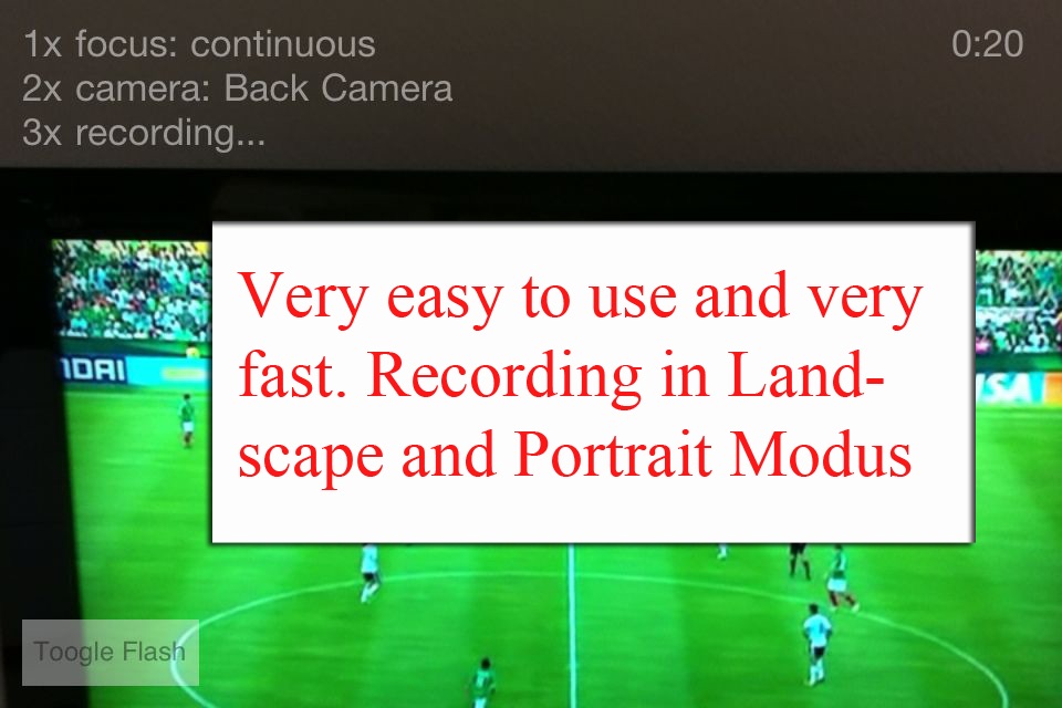 Quick Camera - capture your movie fast screenshot 2