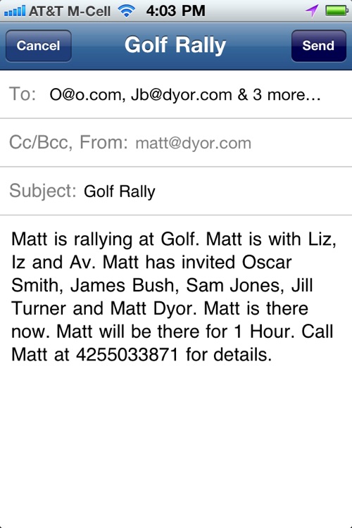 RallyWire! screenshot-3