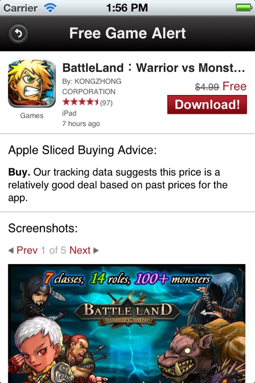 Free Game Alert - Game App Sales & Deals