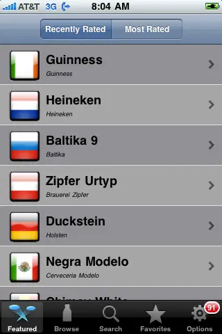 iBeers Pro - 2700+ Beers At your fingertips, The Most Popular Beer App! screenshot 1 of 5