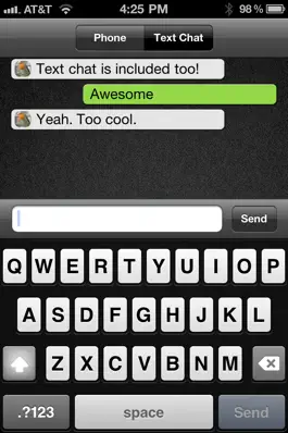 Game screenshot GamePhone - Free voice calls and text chat for Game Center hack