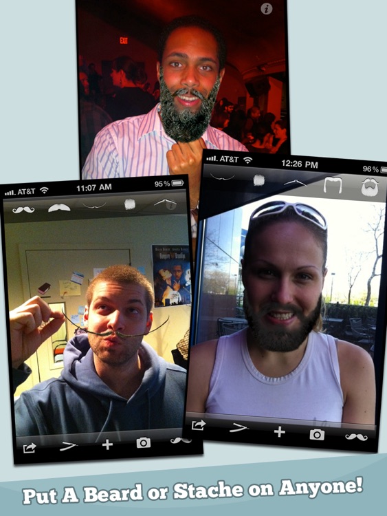 Mustache Makeover Lite HD screenshot-3