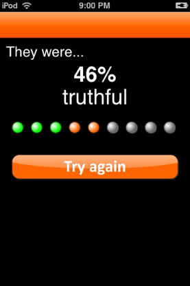 LIE DETECTOR... FREE! screenshot 3
