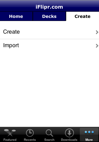 iFlipr Flashcards Lite screenshot 5
