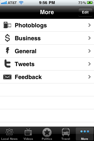 KG News iPhone screenshot 2 - News app