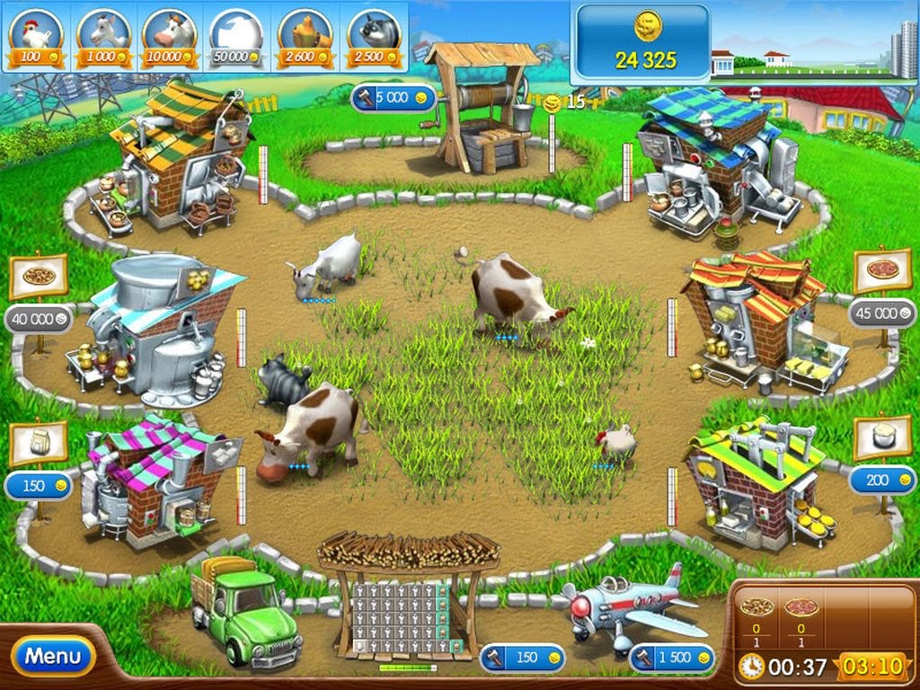 Farm Frenzy 2: Pizza Party HD screenshot 2