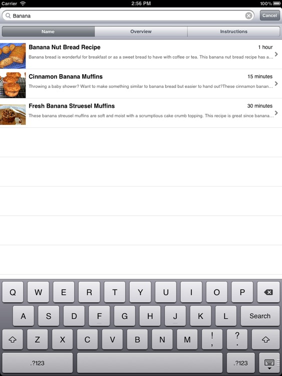 Bread Recipes for iPad screenshot-1