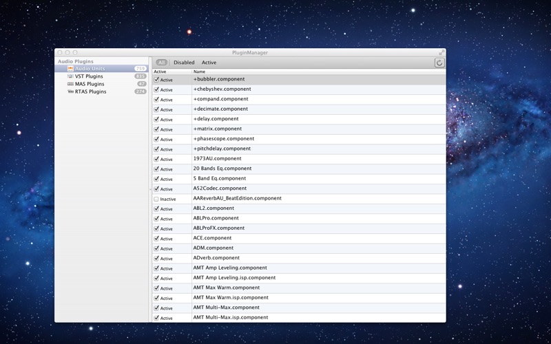 Screenshot #1 pour PluginManager
