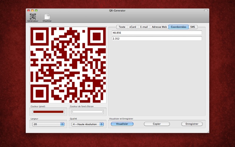 Screenshot #3 pour QR-Generator