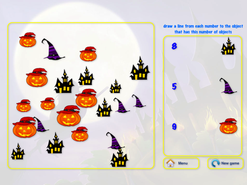 Halloween counting & words games screenshot 3