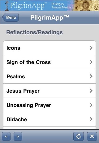 PilgrimApp™ for iPhone screenshot 2