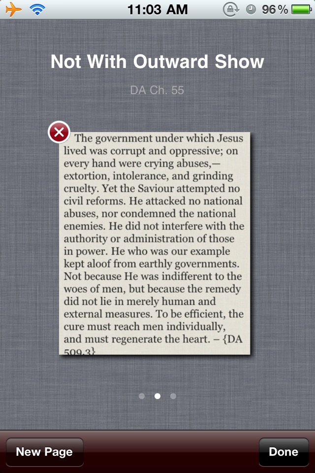 EGW Writings Lite screenshot 4