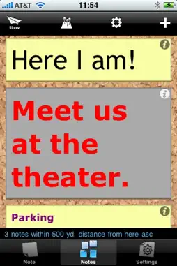 LocalNotes screenshot 1