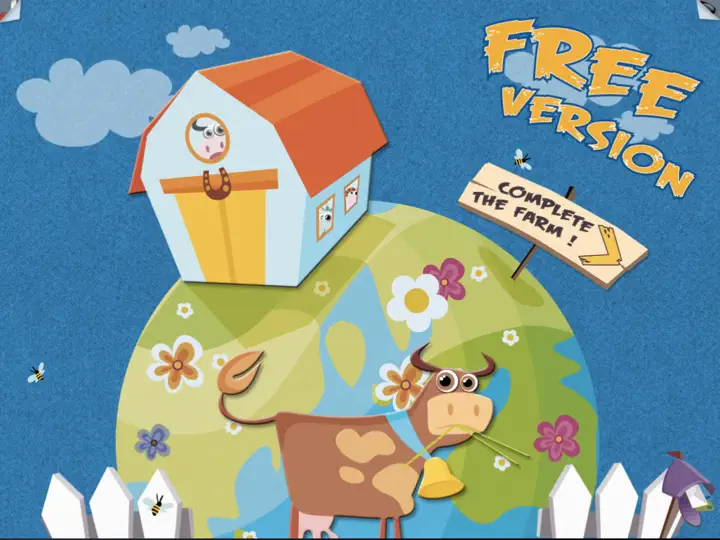 Capture d'écran de KiDSAPP HD: The Farm - Free sur iPhone 2