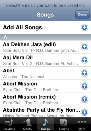 Screenshot #3 pour Tunes Quiz Free