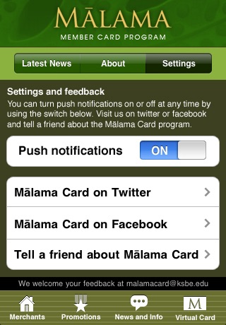 Mālama Card screenshot-4