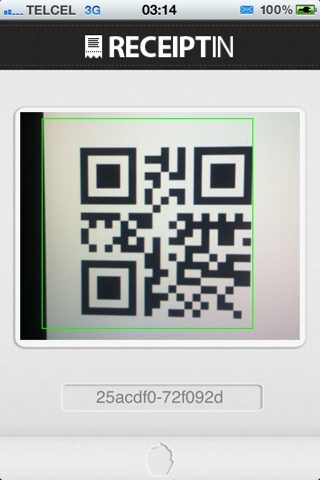 ReceiptIn app screenshot