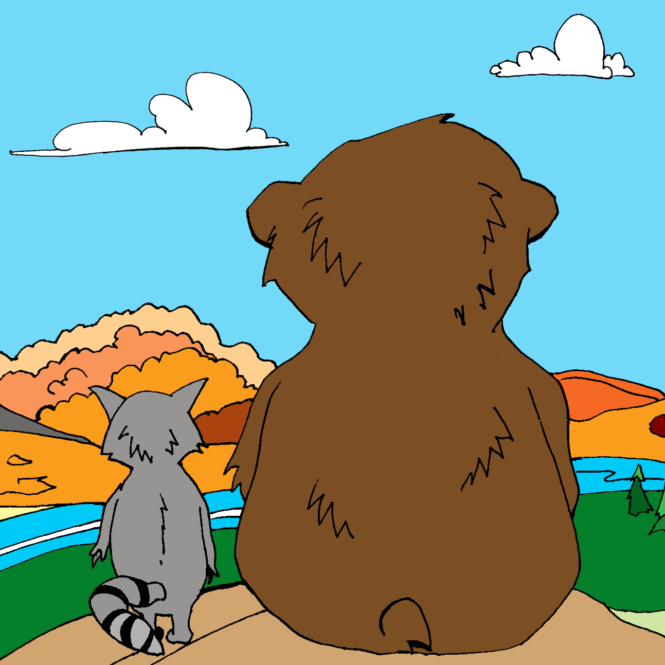 The Bear Went Over The Mountain App Icon