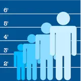 Size Me Up - Future Height Predictor - App Icon