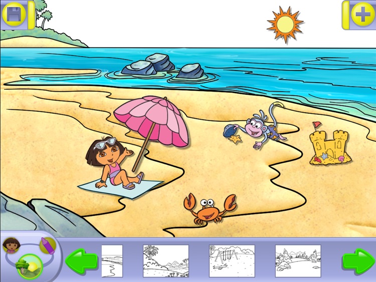 Dora the Explorer Coloring Adventures