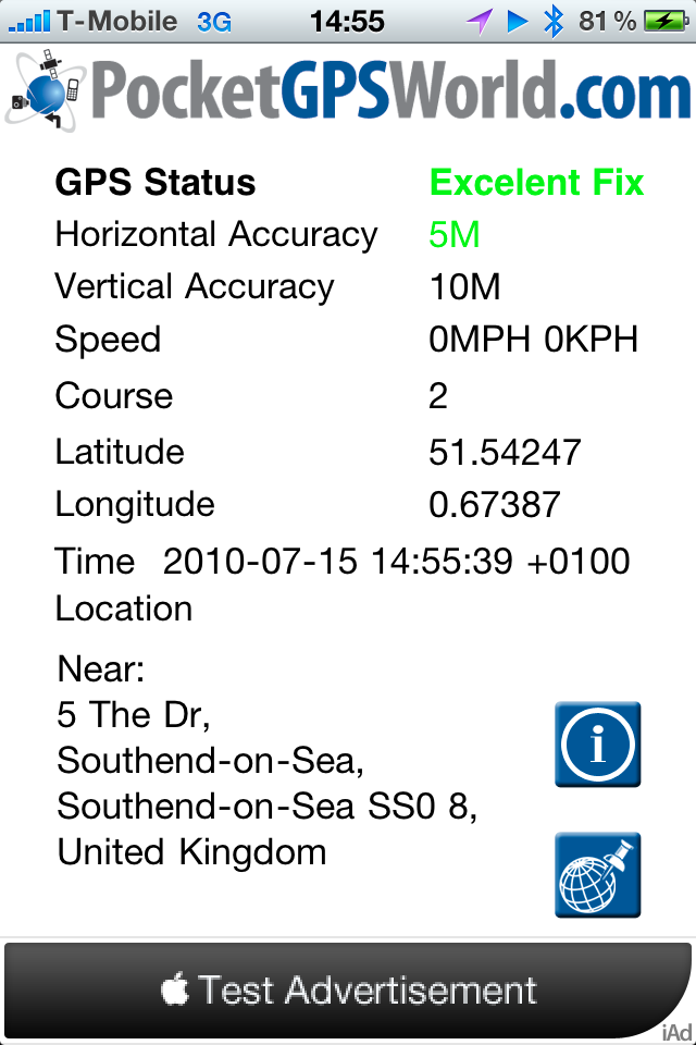 GPS Status