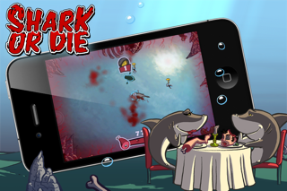 shark or die iphone capturas de pantalla 4