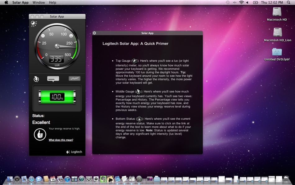 #3. Solar App for Mac OS X (macOS) 由: Logitech Inc.
