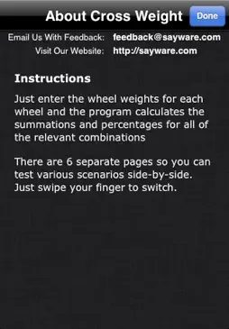 Cross Weight screenshot 5