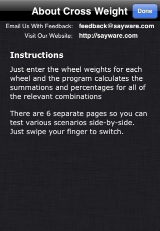 Cross Weight iPhone screenshot 5 - Sports app