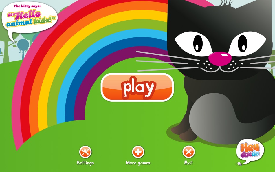 Heydooda! The kitty says: Hello animal kids - 1.1.0 - (macOS)