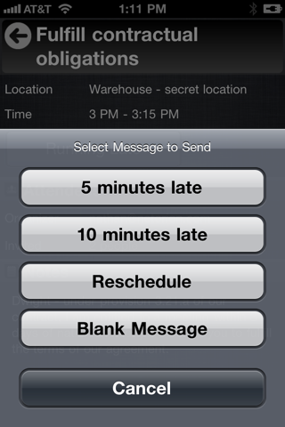 Copilot Calendar screenshot