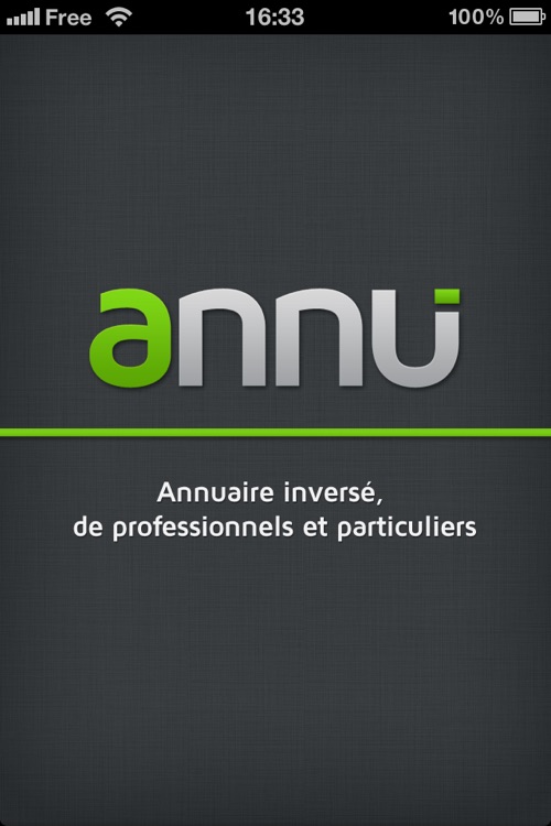 Annu - annuaire inversé, pros et particuliers