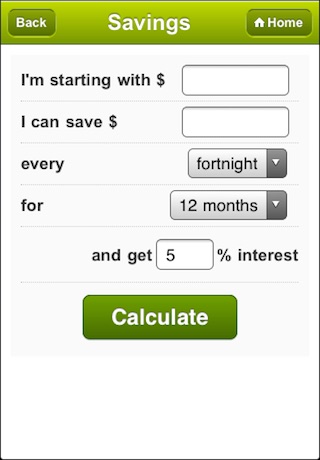 MoneySmart Financial Calculator