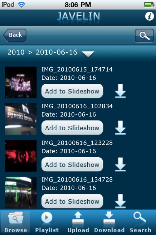 Patriot Javelin Live DLNA Digital Media App