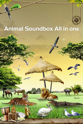 80 Animal Sounds in 1 App!