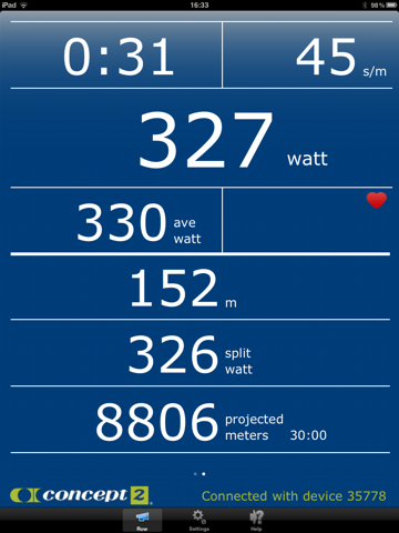 Screenshot #5 pour ErgBuddy