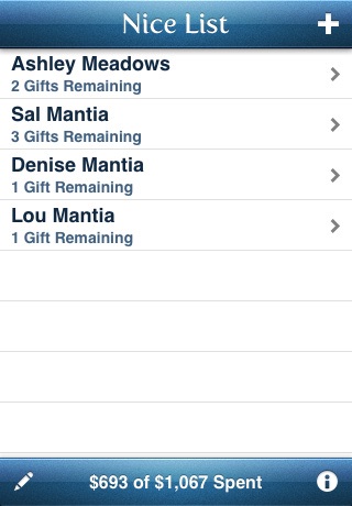 Nice List Lite - Christmas Shopping List screenshot-4