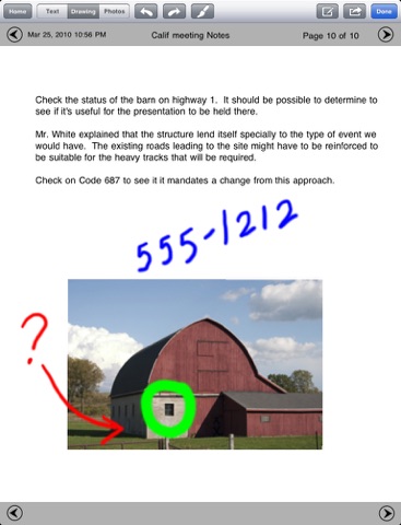 Notes To Store app screenshot