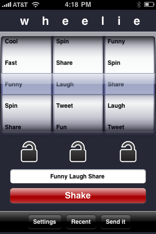 Wheelie app screenshot 3
