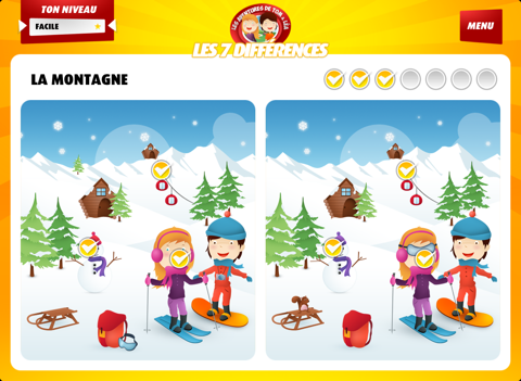 Screenshot #5 pour Les aventures de Tom & Léa : Les 7 différences - Apprenez en jouant à ce jeu pour enfants