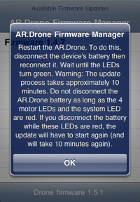 Firmware Manager for AR.Drone screenshot