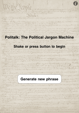 Politalk: The Political Jargon Machine